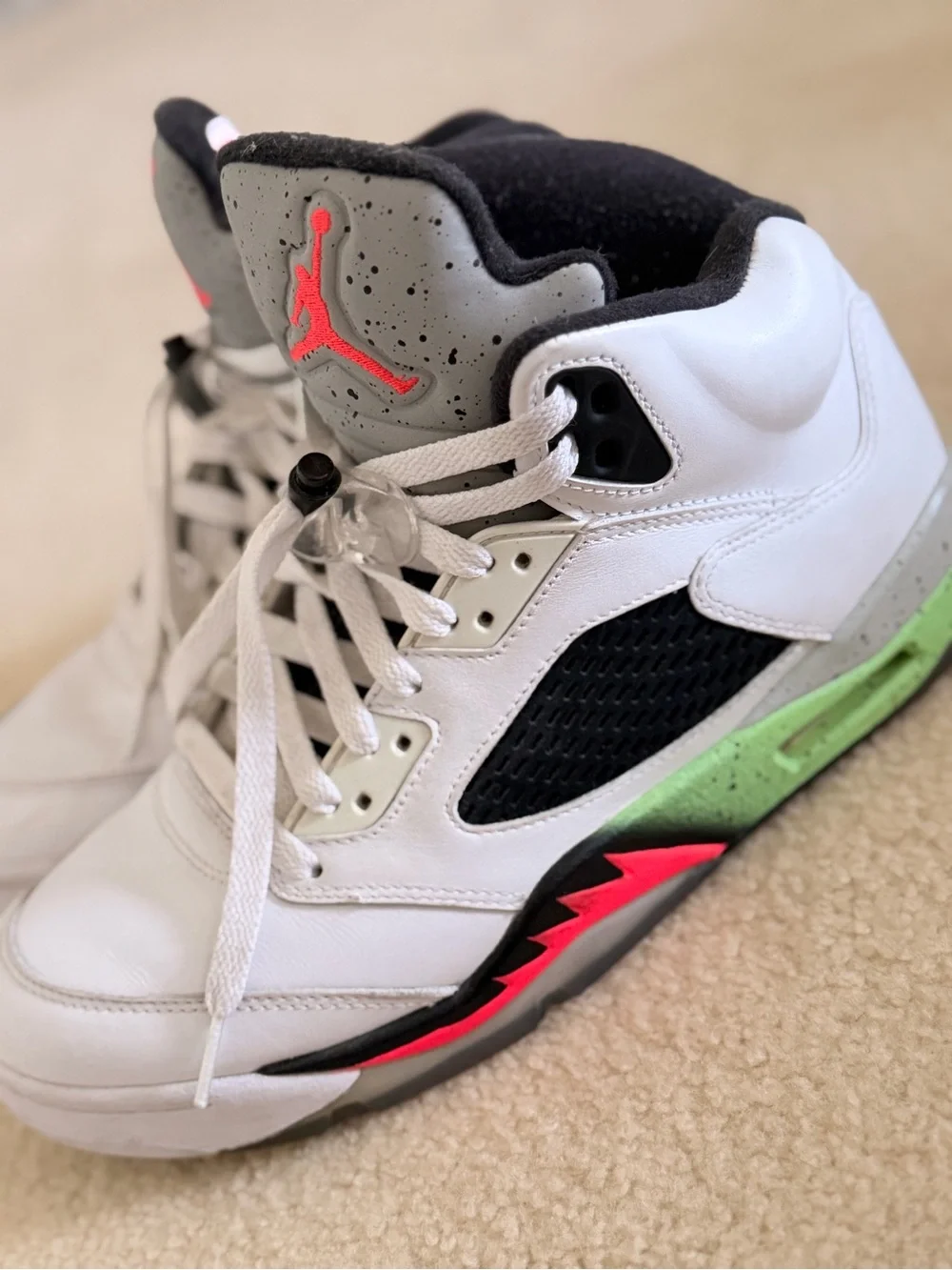 Jordan 5 Posion Green (2015)